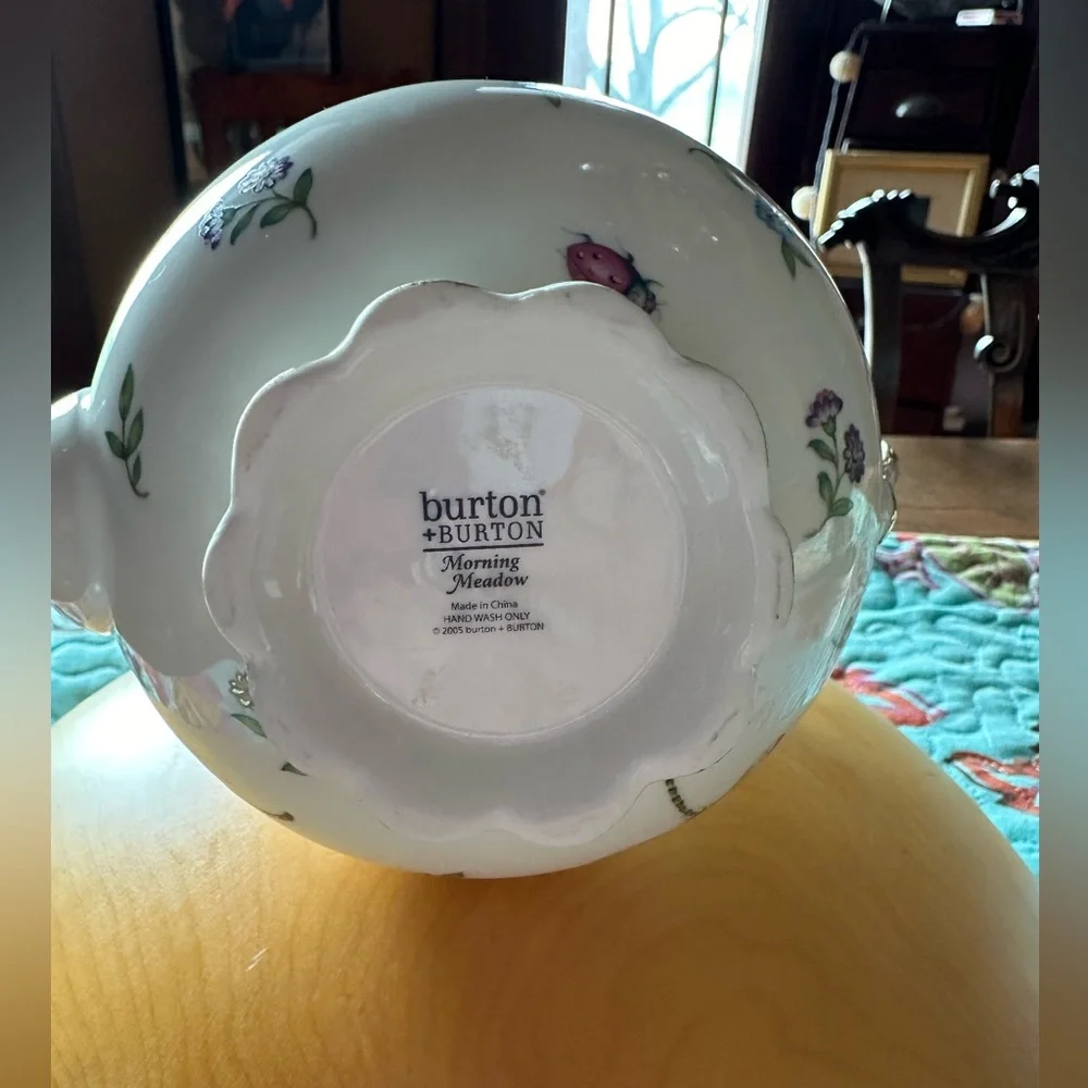Burton + Burton Morning Meadow Teapot Coffee Pot